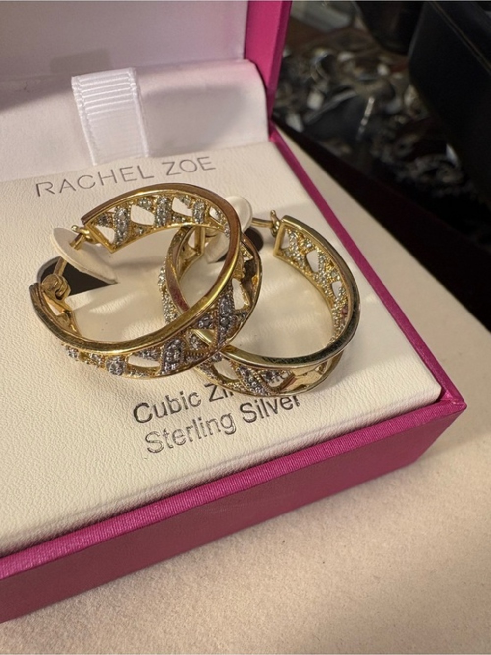 Sterling Silver & Cubic Zirconia Earrings